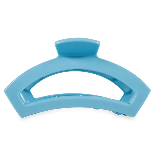 Teleties Open Large Claw Hair Clip Summer Sky