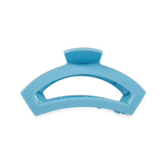 Teleties Open Medium Claw Hair Clip Summer Sky