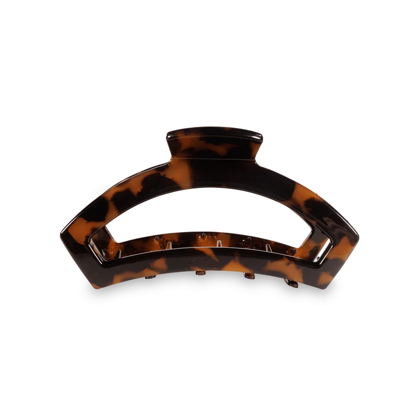 Teleties Open Medium Claw Hair Clip Tortoise