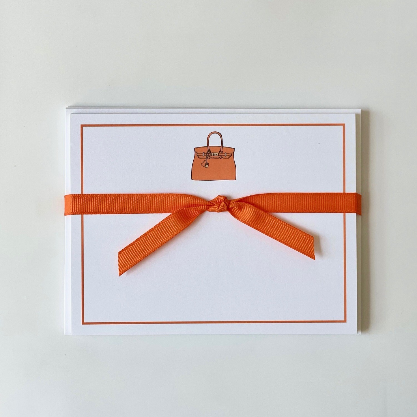 Birkin Orange Note Cards 10