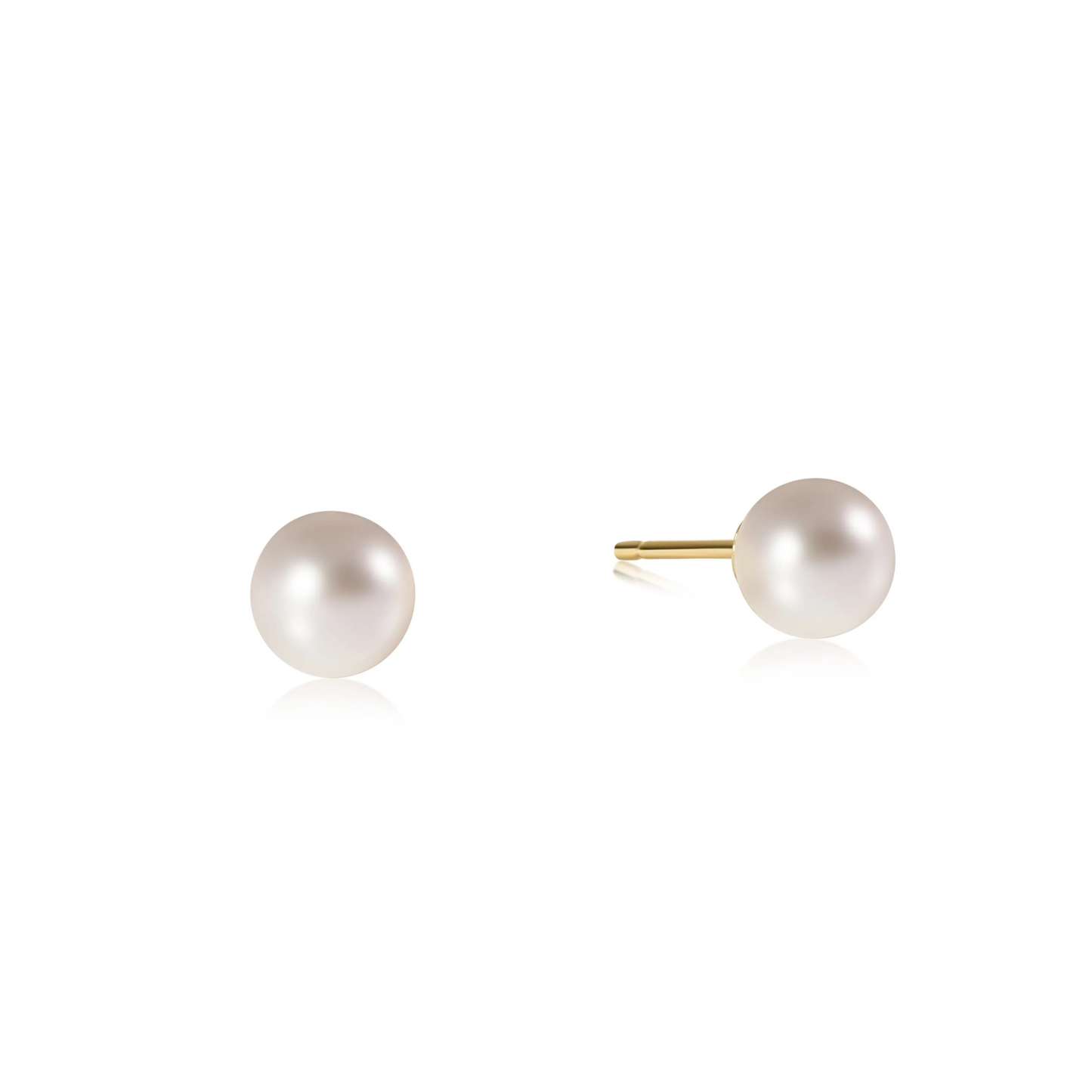 Classic 6mm Pearl Stud Earring