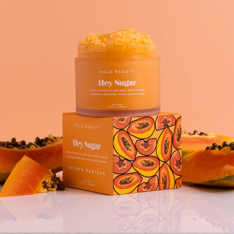 Hey, Sugar All Natural Body Scrub Papaya Vanilla