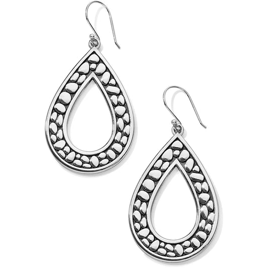 Pebble Teardrop Reversible Earrings