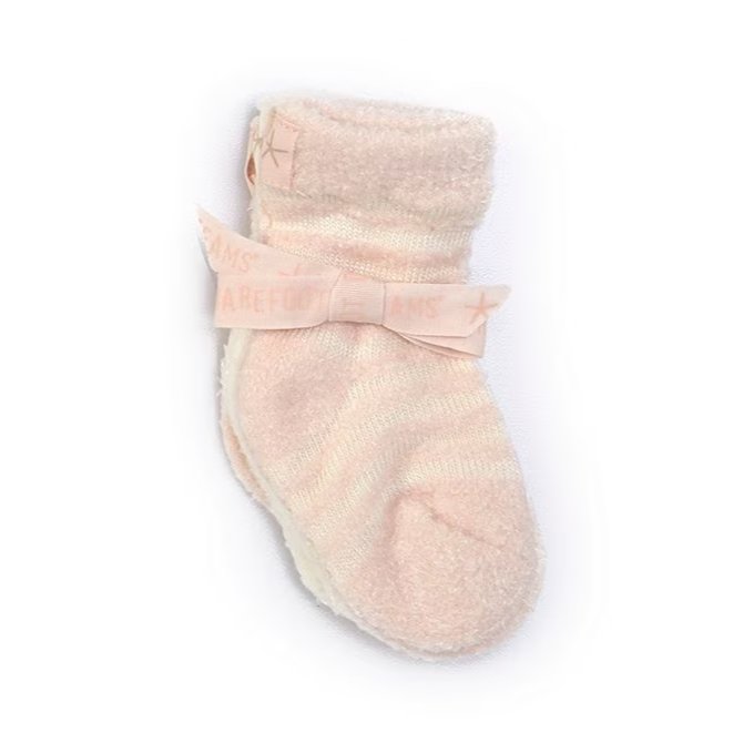 Barefoot Dreams Infant Socks 3-Pack Pink