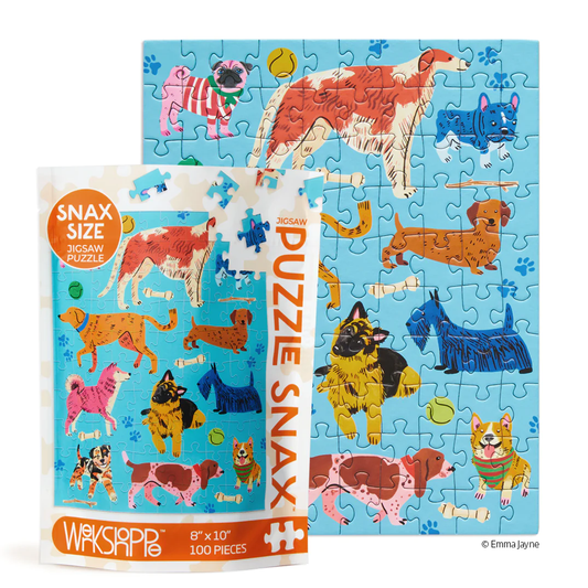 Jigsaw Puzzle 100 Piece Pooches Playtime