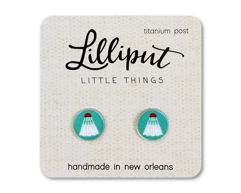 Lilliput Badminton Earrings