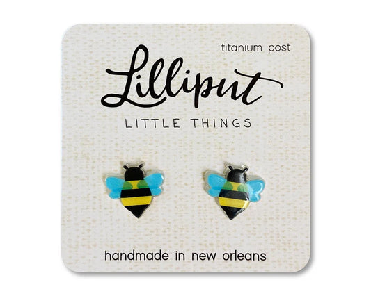 Lilliput Bumble Bee Earrings