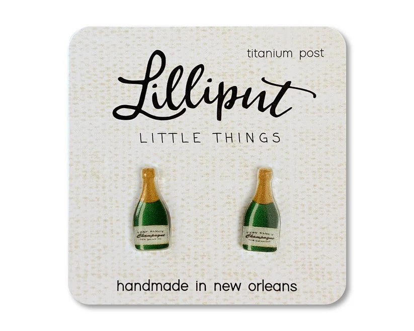 Lilliput Champagne Earrings