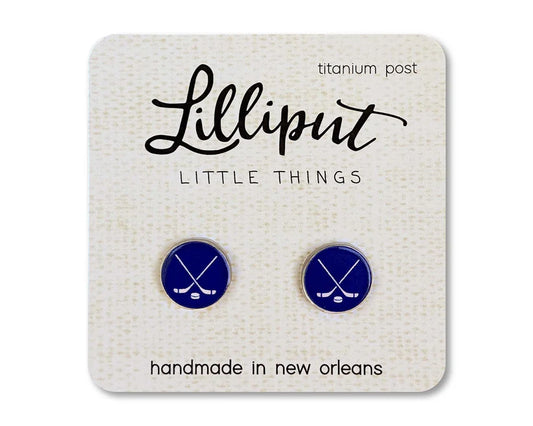 Lilliput Hockey Earrings