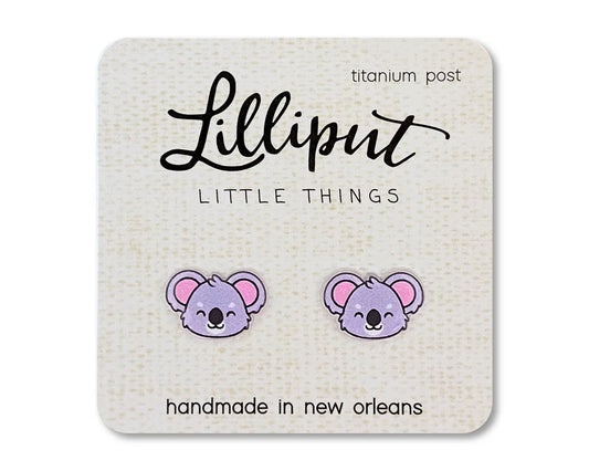 Lilliput Koala Earrings