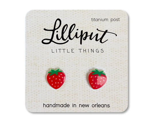 Lilliput Earrings Strawberry