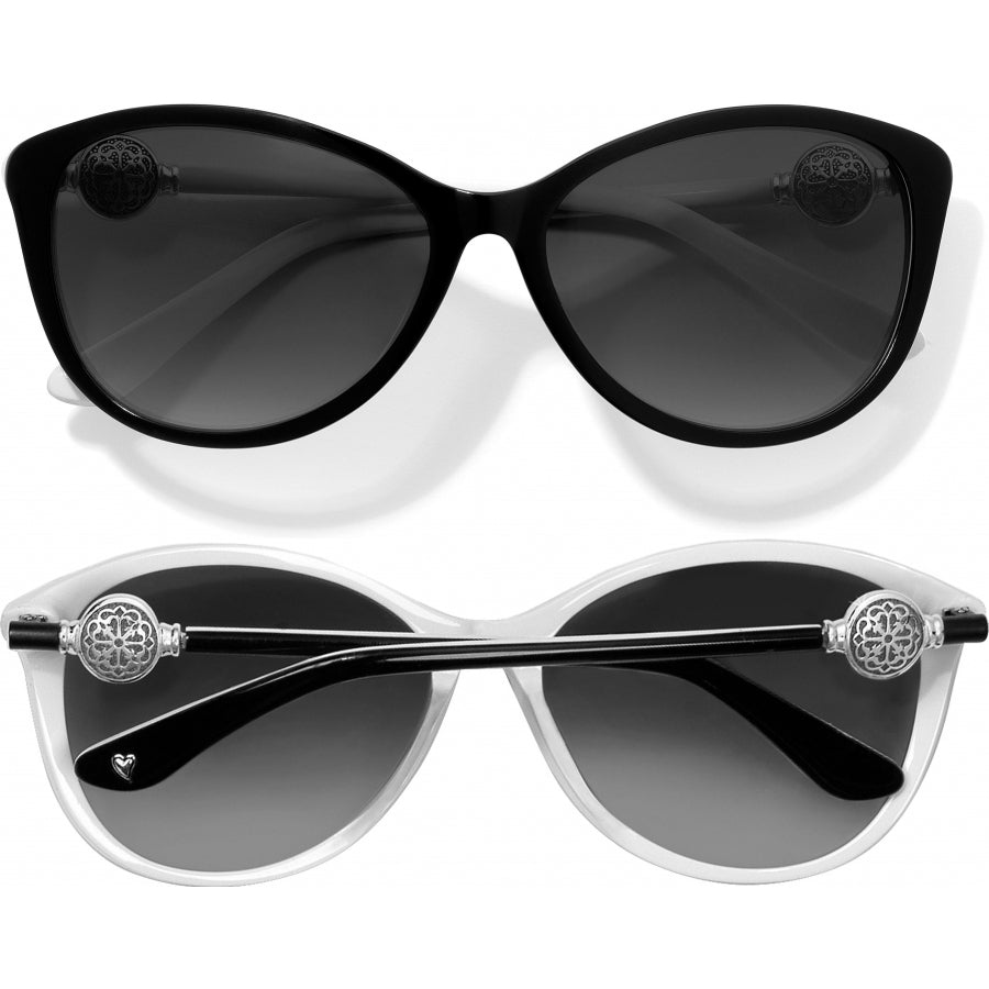 Ferrara Sunglasses Black-White