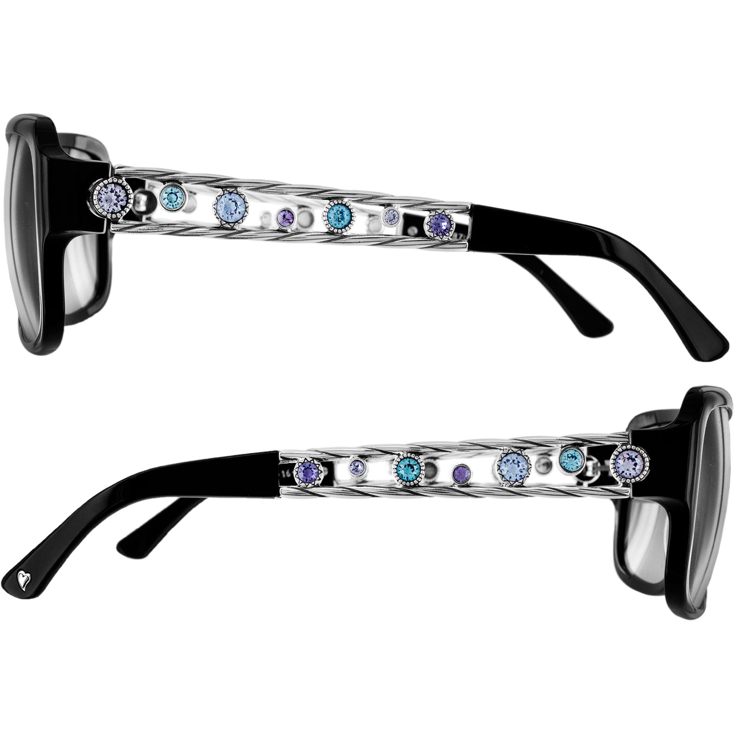 Halo Sunglasses Black-Tanzanite