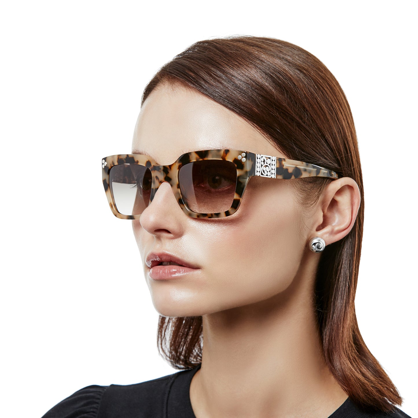 Contempo Dot Sunglasses Tortoise