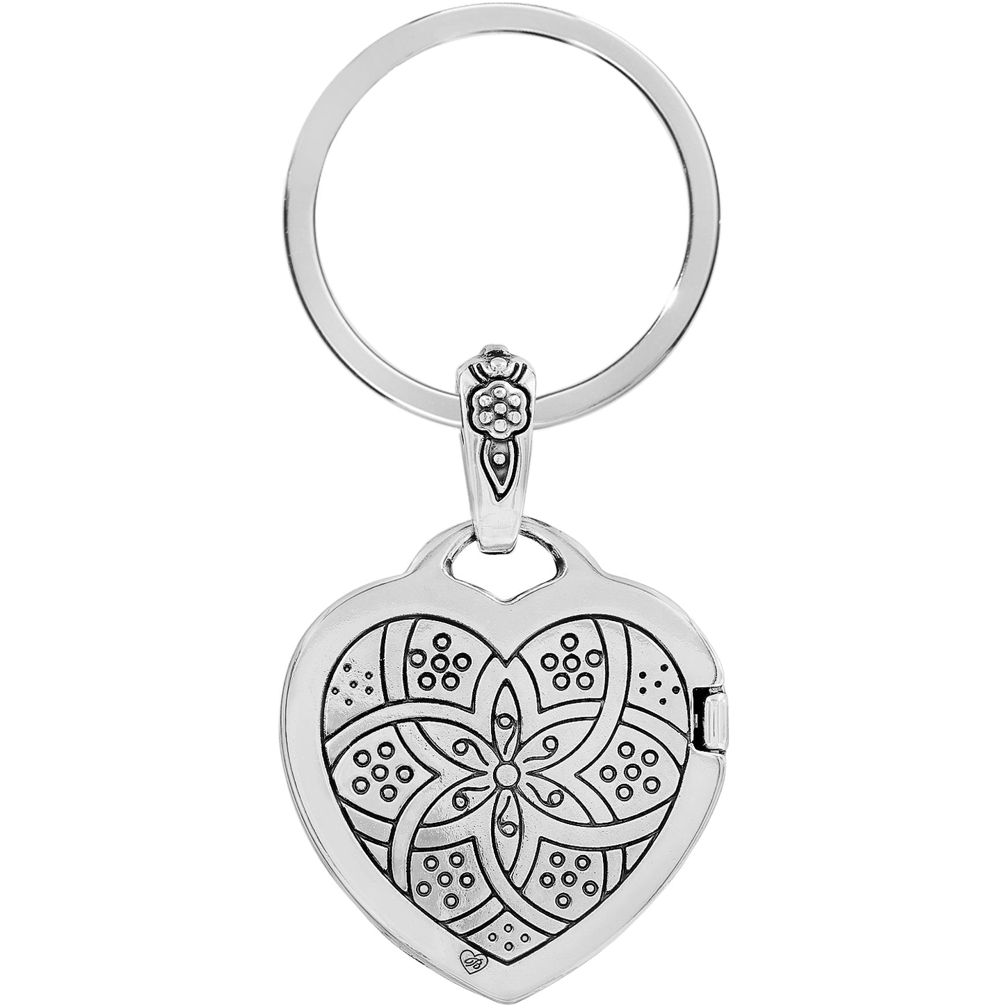 Floral Heart Key Fob