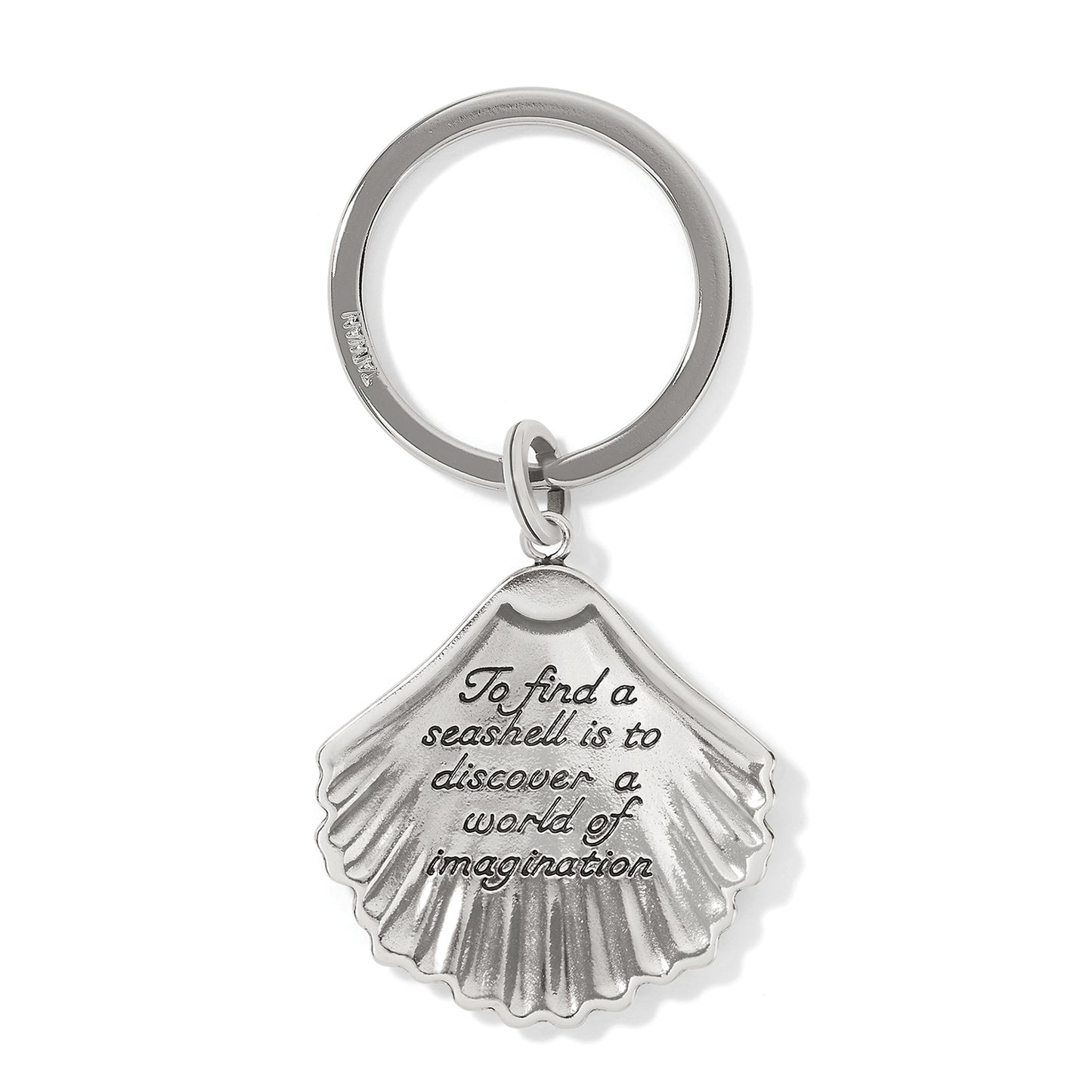 Silver Shells Key Fob