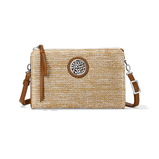 Contempo Straw Pouch Natural-Luggage