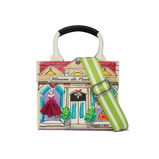 Fashionista Wanderlust Mini Cavas Tote