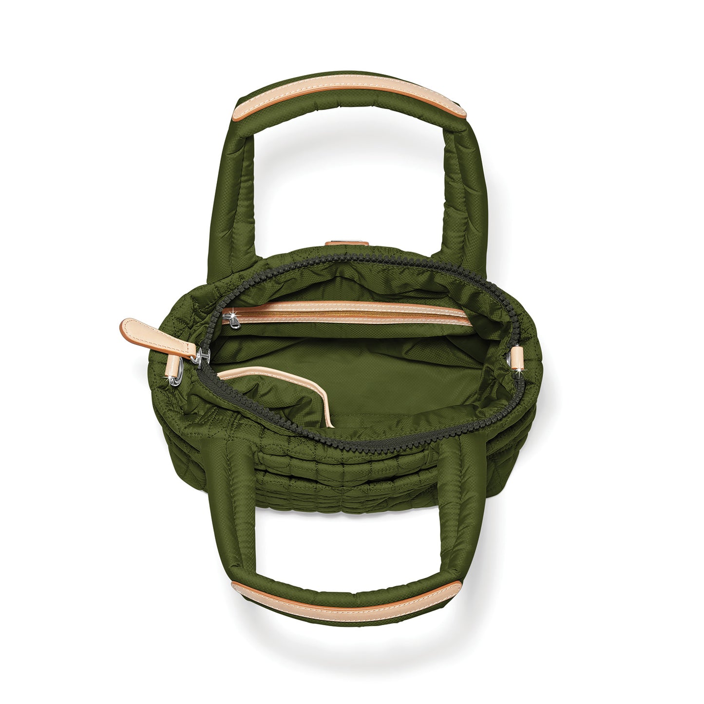 Adrienne Small Tote Army Green