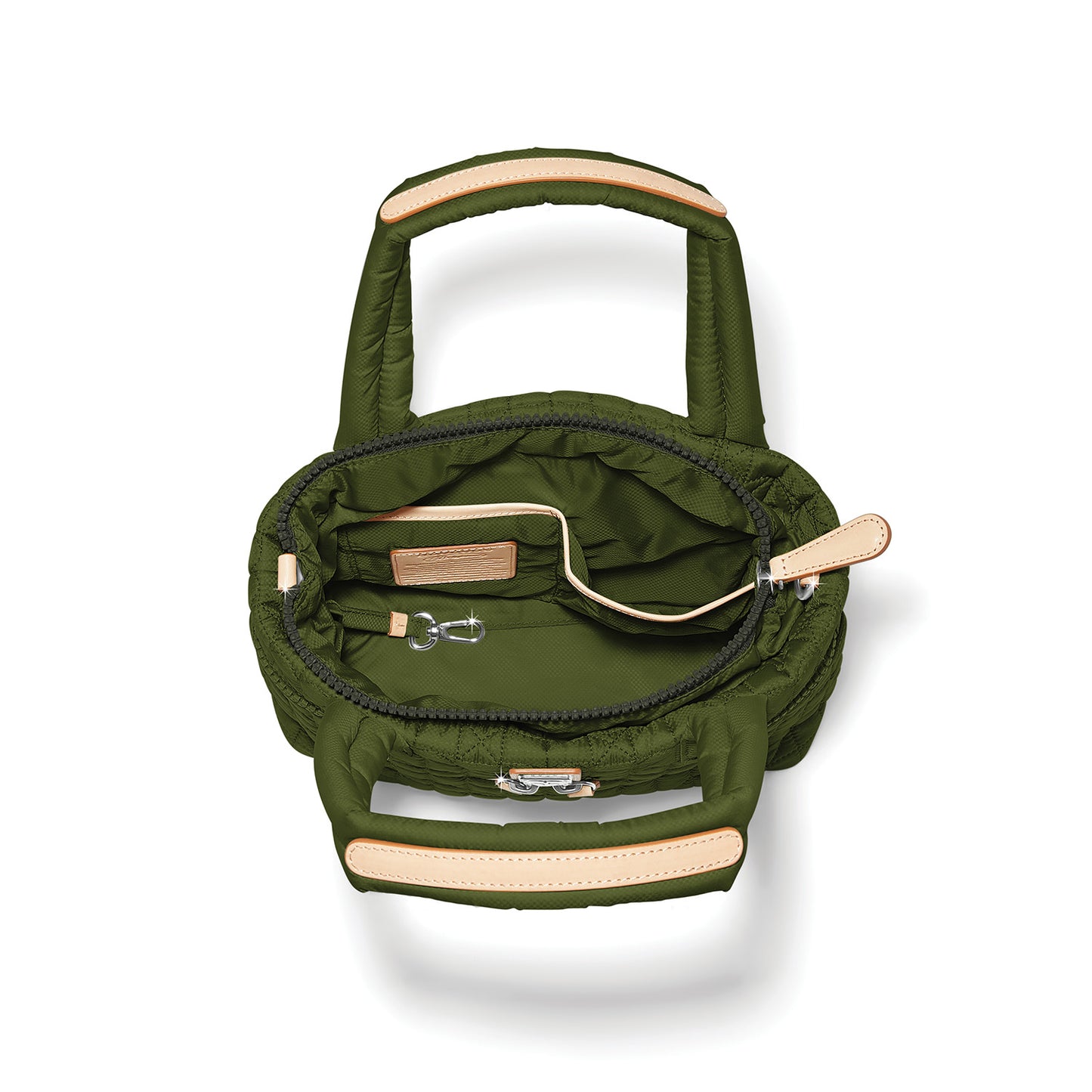Adrienne Small Tote Army Green