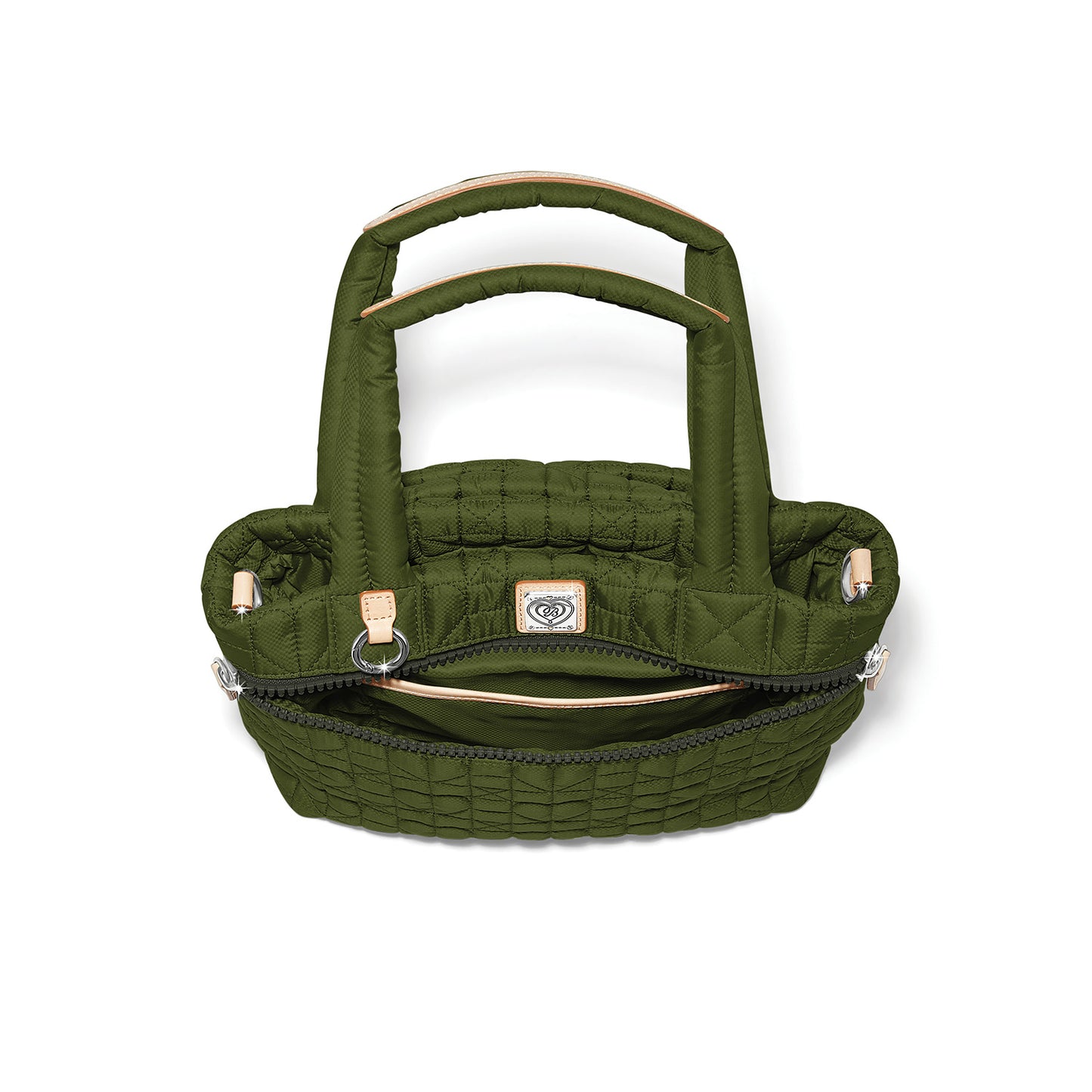 Adrienne Small Tote Army Green