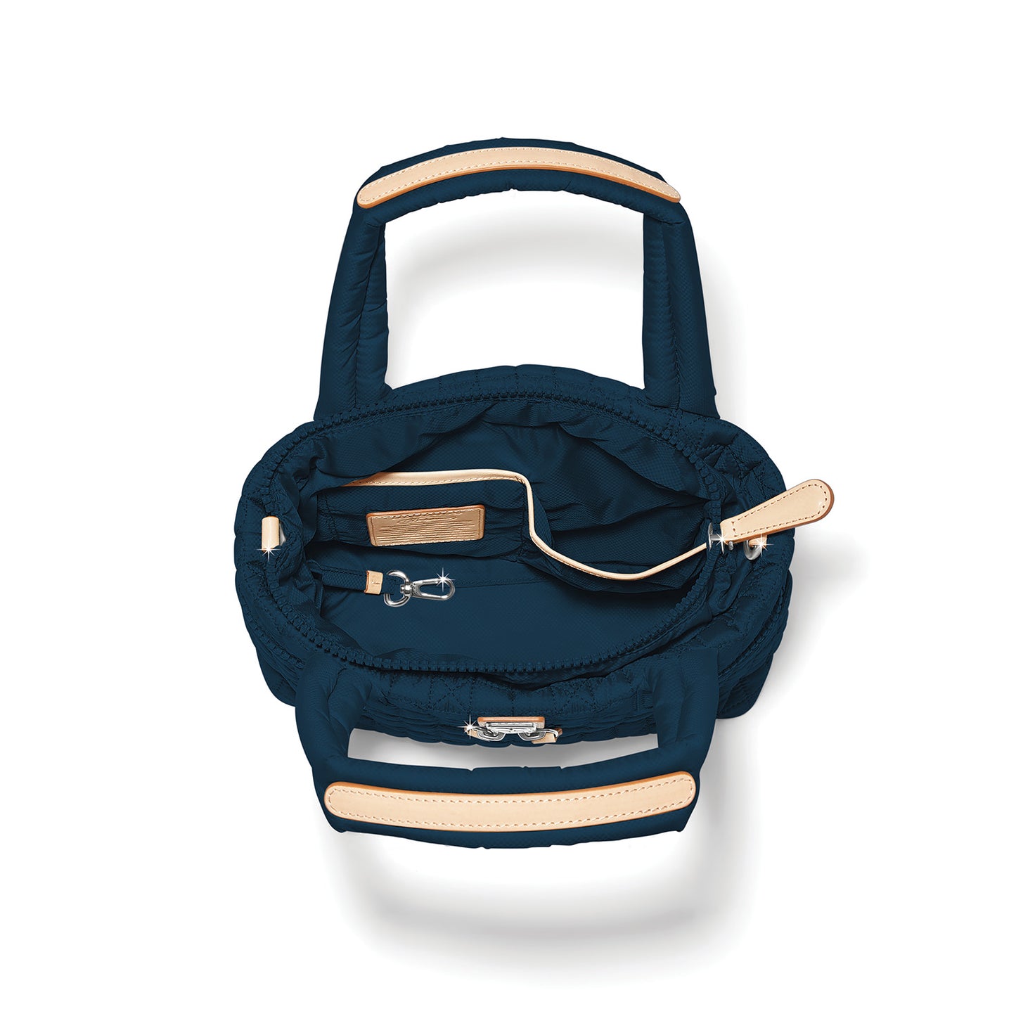 Adrienne Small Tote Navy