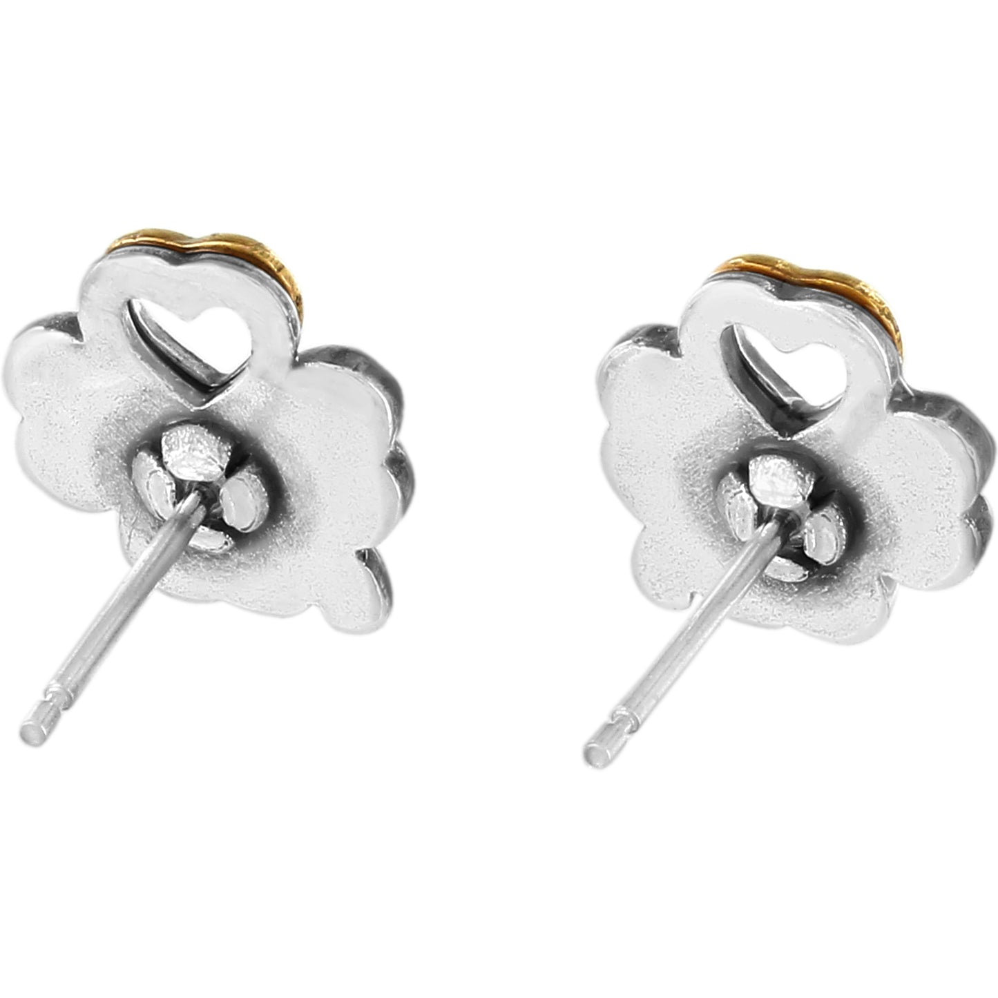 Clover Heart MIni Post Earrings