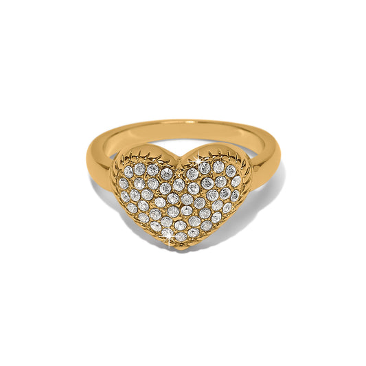 Illumina Celeste Heart Ring Gold