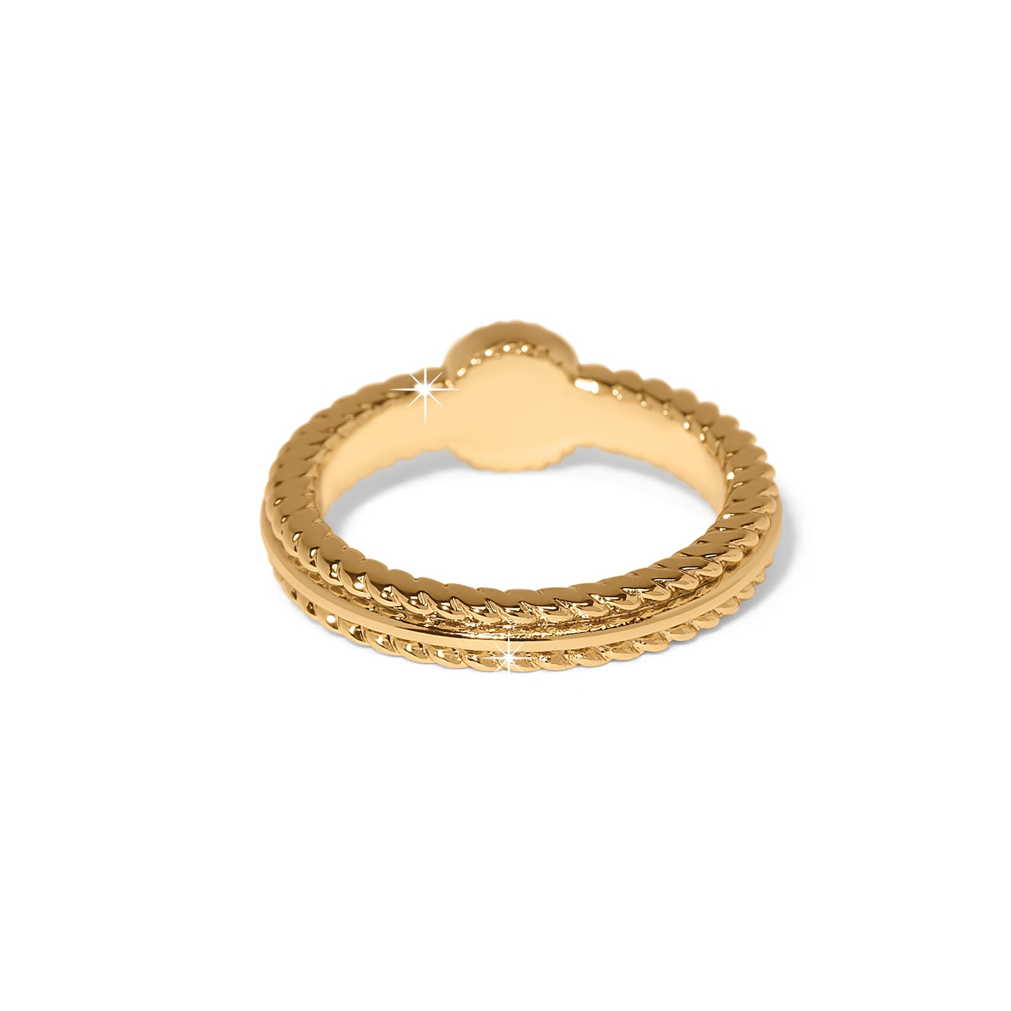 Illumina Celeste Dome Ring Gold