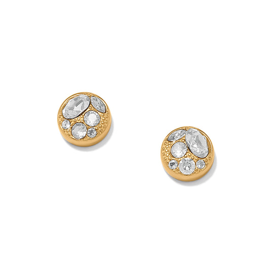 Trust Your Journey Post Earrings Gold