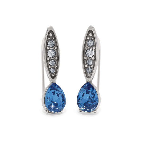Mystery Of Love Earrings Silver Blue