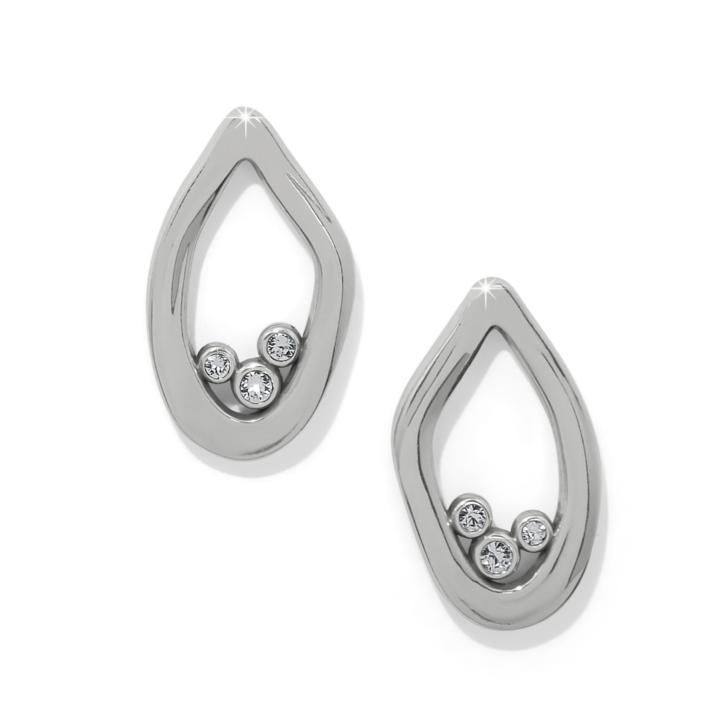 Cascade Lumina Silver Post Earrings