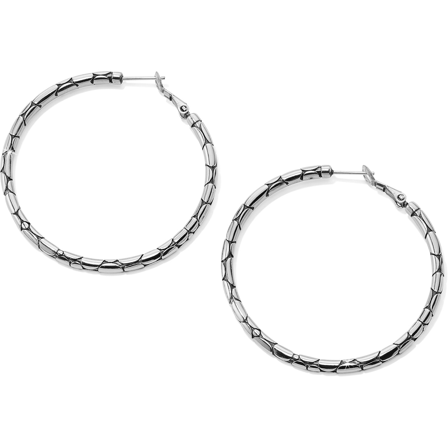 Pebble Large Hoop Earrings