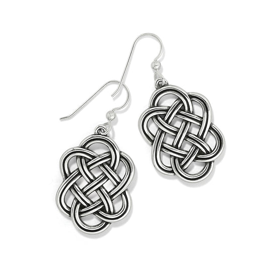 Interlok Trellis French Wire Earrings