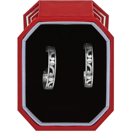 Contempo Small Hoop Earrings With Gift Box