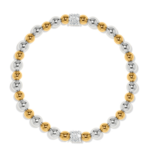 Meridian Petite Stretch Bracelet Two Tone