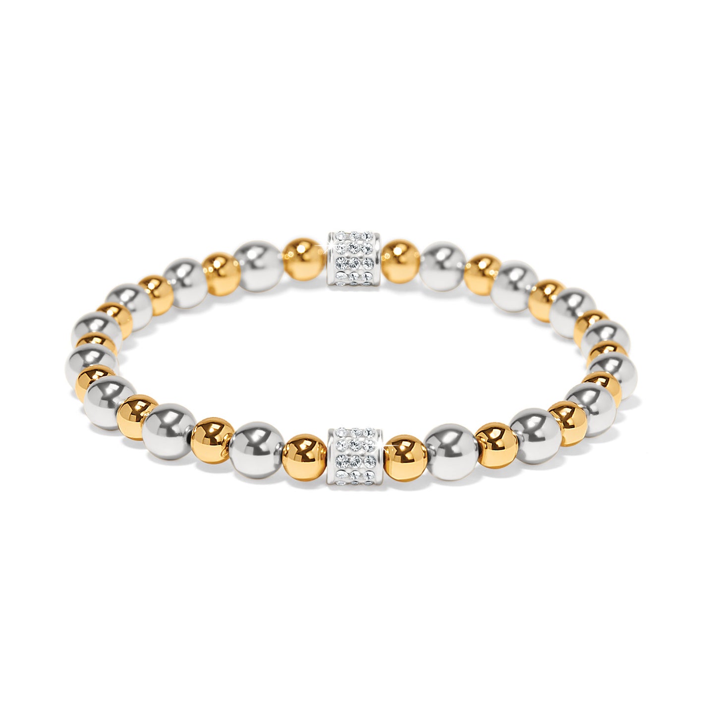 Meridian Petite Stretch Bracelet Two Tone