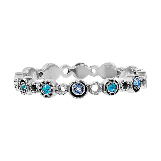 Halo Burst Hinged Bangle