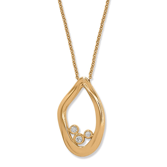 Cascade Lumina Gold Necklace