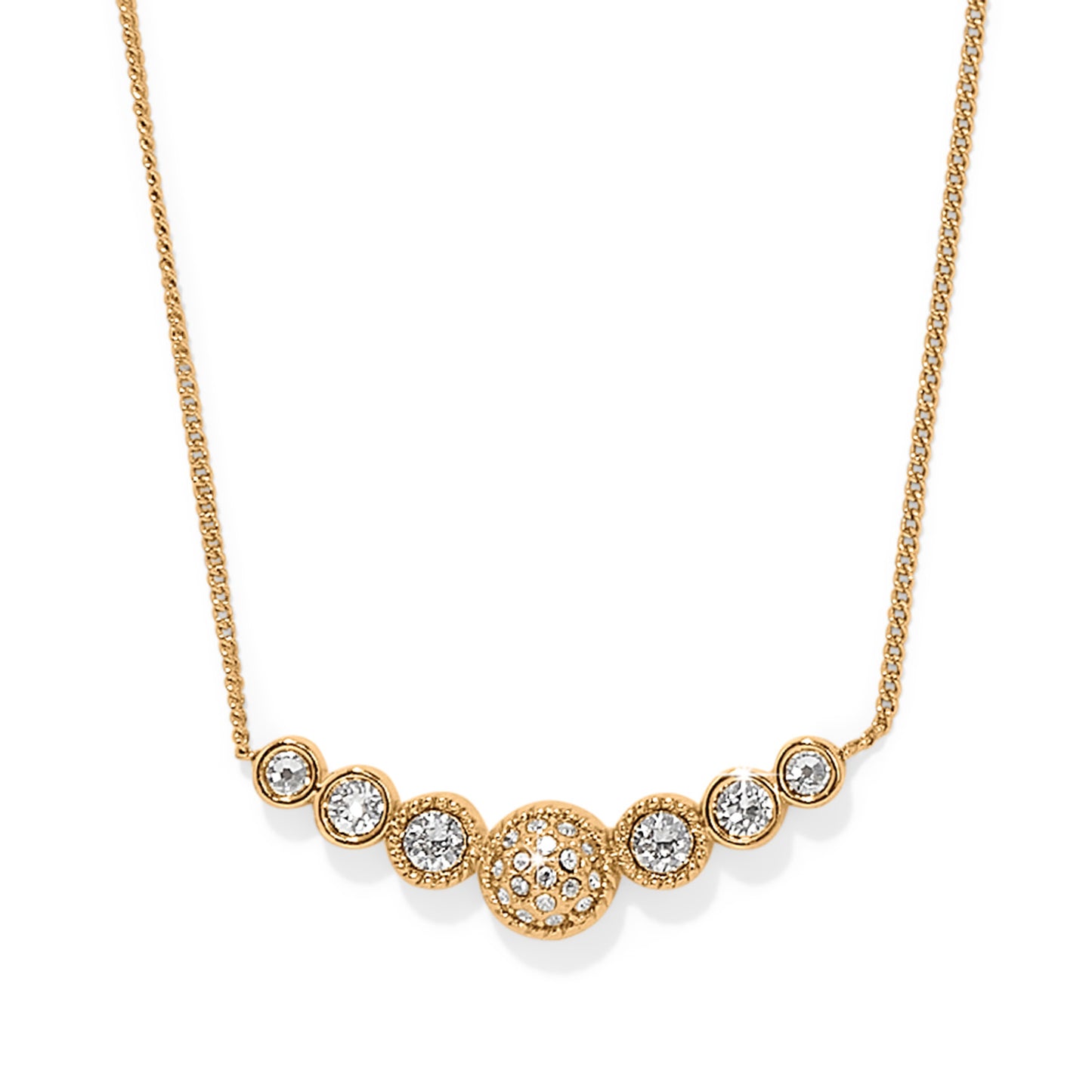 Illumina Celeste Bar Gold Necklace