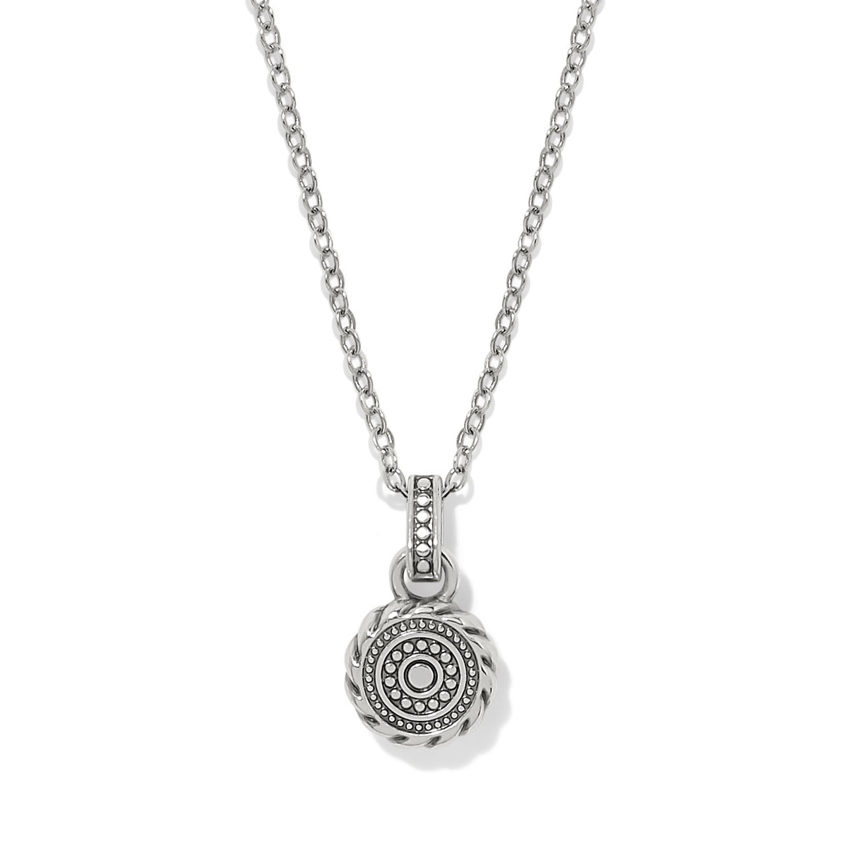 Halo Gemma Petite Round Necklace