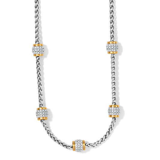 Meridian Petite Short Necklace Two Tone