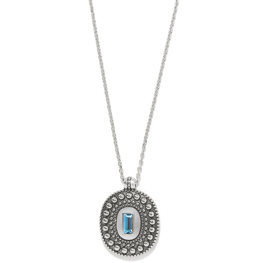 Pretty Tough Gem Necklace Aqua