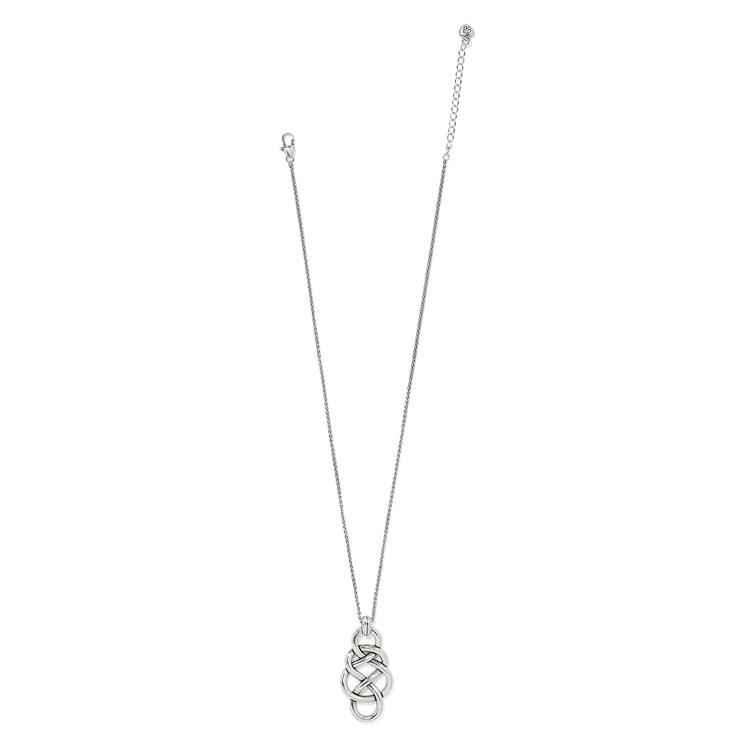 Interlok Braid Pendant Necklace