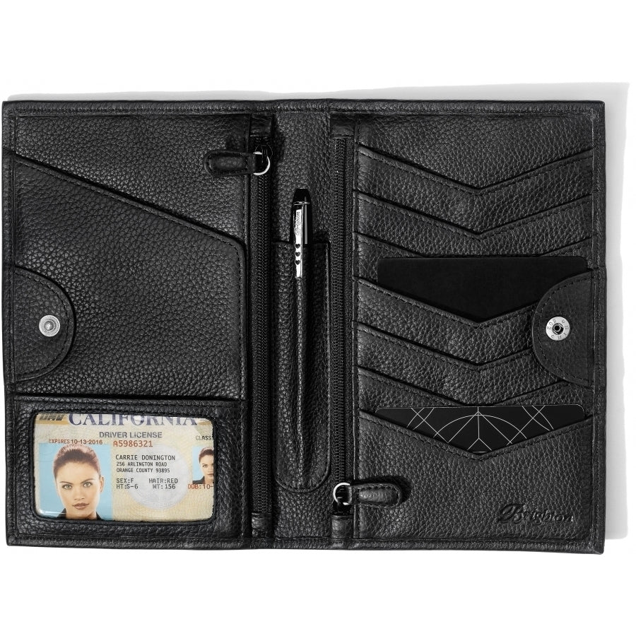 Ferrara Folio Wallet Black