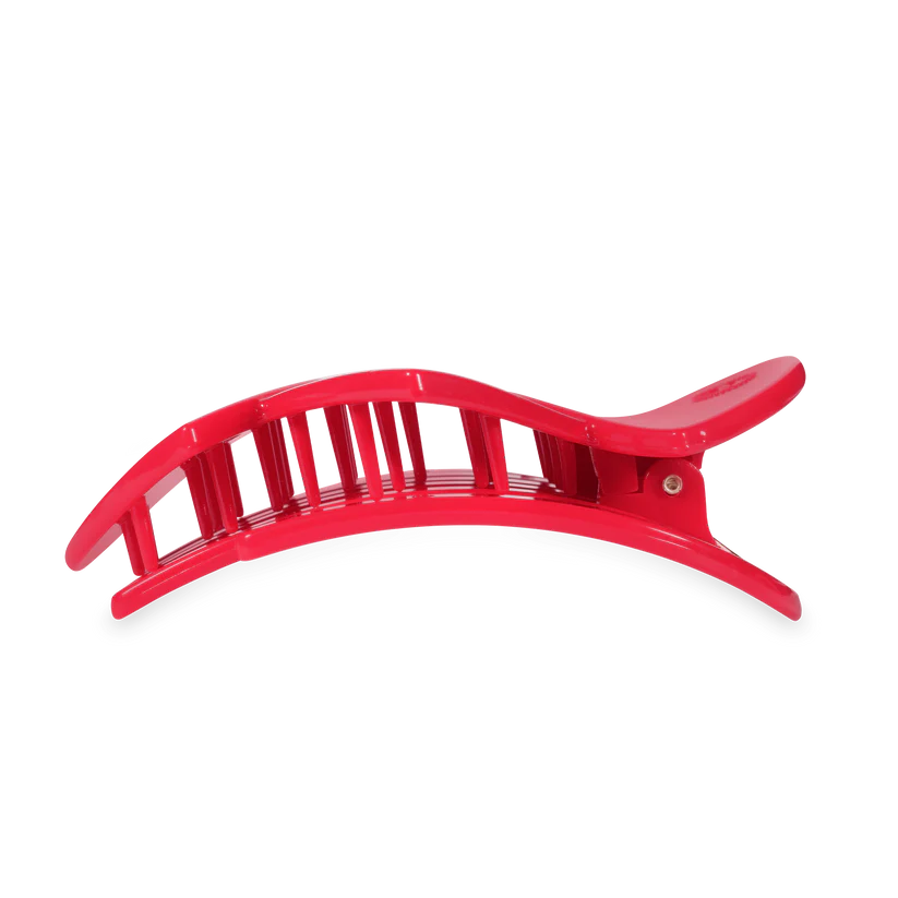 Teleties Red Heart to Heart Large Flat Hair Clip