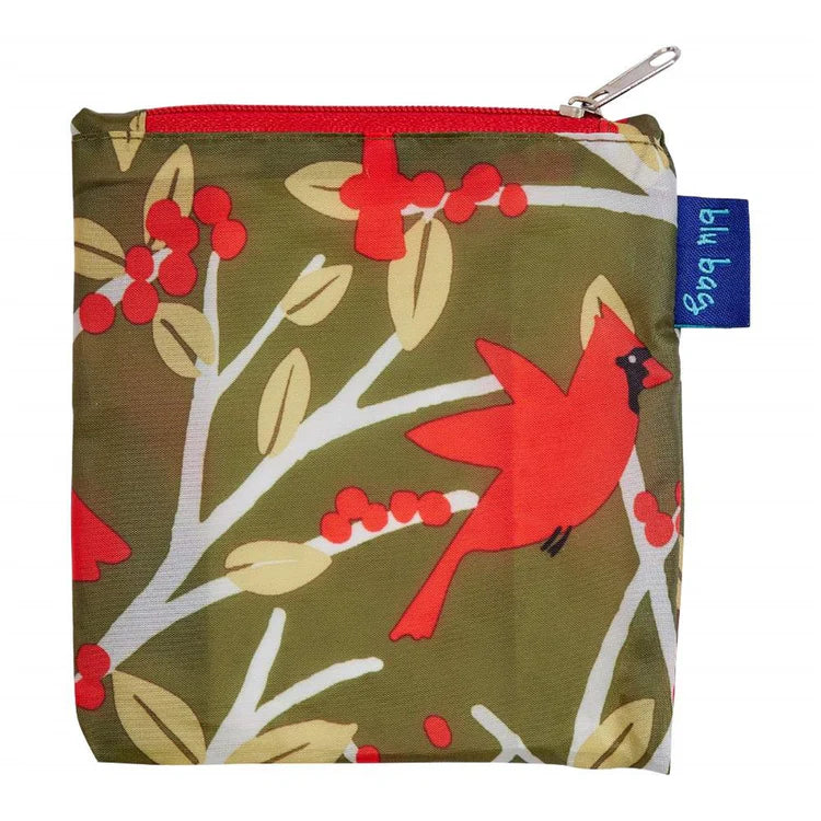 Red Cardinals Blu Bag in a Pouch