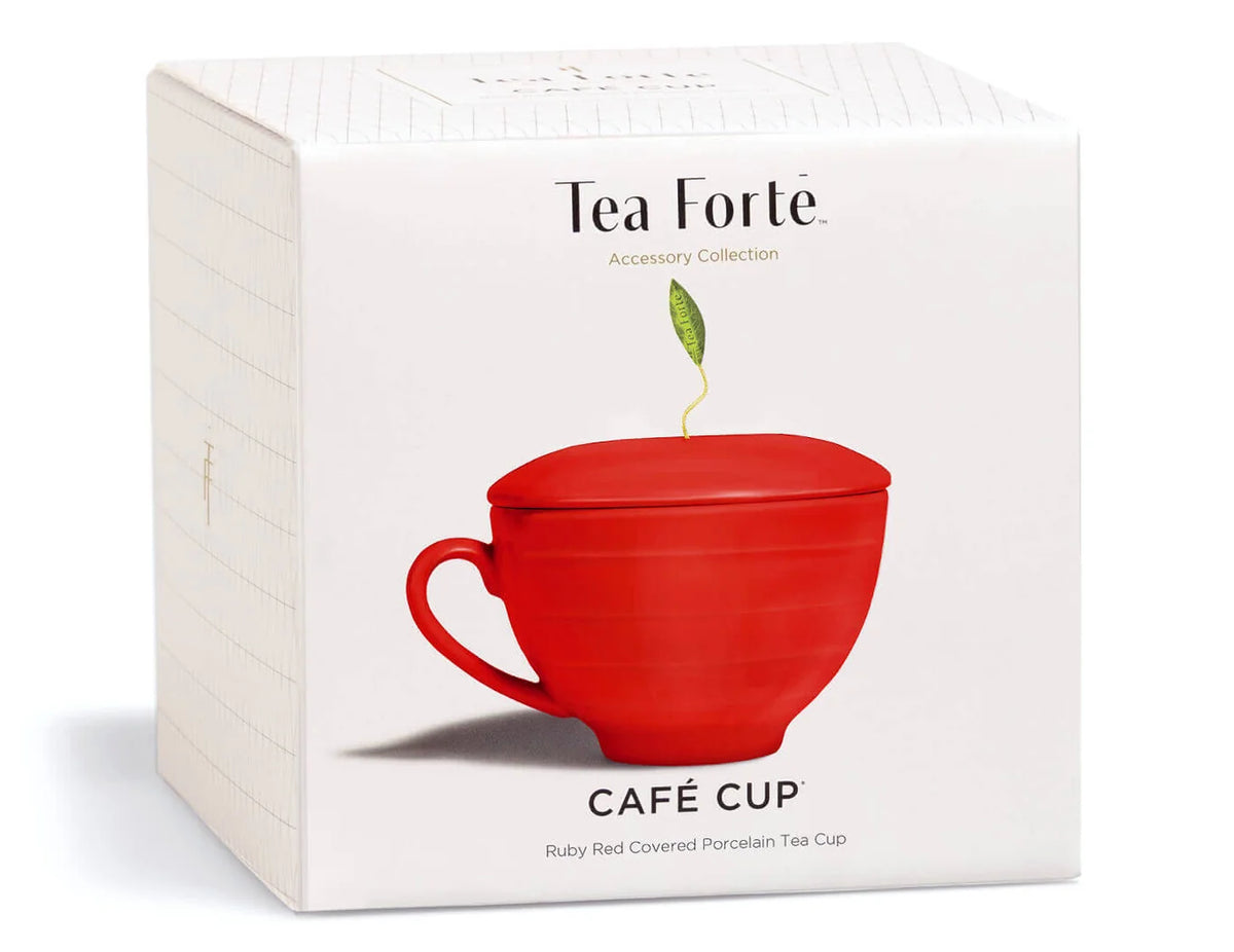 Café Cup Ruby Red
