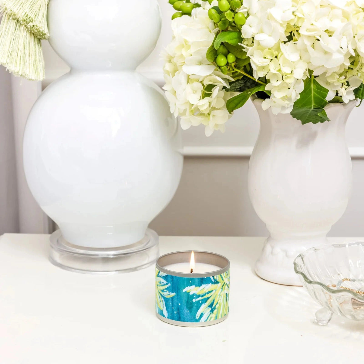 Spa Springs Tin Candle