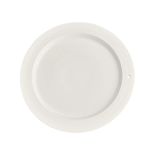 Nora Fleming Round Server Pinstripes